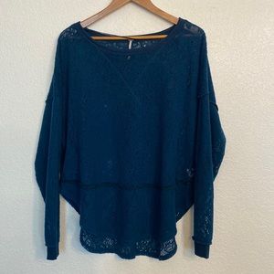 Free People cutout sweater